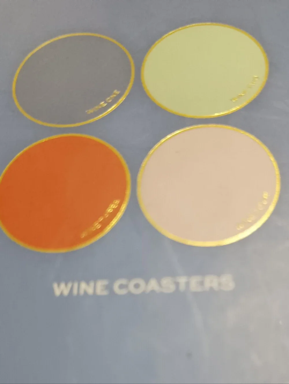 Wine Tasting Party Kit - Pastel Blue and Multicolor